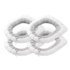 메이스 투톤 손잡이 변기시트 4p, 그레이 4P