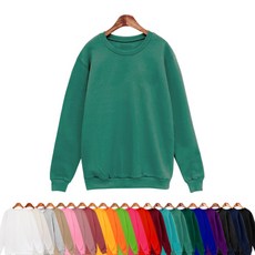 티데일리 긴소매 특양면 컬러맨투맨