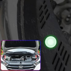 자동 도어 충격 흡수 장치 장식 스티커 자동차 침묵 가스켓 버퍼 패드, 1개