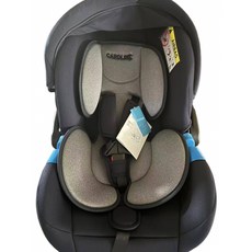 【베스트셀러】수출용 아기 카시트 바구니형 신생아 안전좌석 휴대용 흔들의자 0~13개월 아기 전용 안전 카시트, 청록색