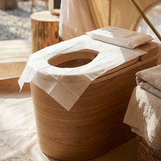 욕실용품 캠핑 여행 일회용 변기 시트 커버 120매, 1개, 화이트