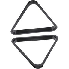 당구 삼각대 정리대 홀더 거치대 Toyvian 2개 미니 빌리용 포터블 삼각 랙용 컴팩트 당구공 가정용 휴대 가능한 세련된 빌리 액세서리, 당구 삼각대 정리대 홀더 거치대 Toyvian 2개 미