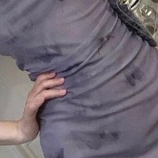 원피스 셔링 나시 퍼플 롱 숏 민소매 바캉스룩 휴양지