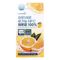 하루한포 유기농 레몬즙 1박스 (20g X 14포) [원산지:스페인], 14개, 20g