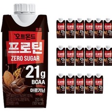 무유3 오트몬드 프로틴 제로슈거 초코 오트몬드제로슈거, 250ml