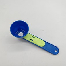 蛋白粉勺 滑動勺 防溢勺 沖泡飲勺 奶粉勺 防漏勺 - 台灣現貨24H出貨, 1個, 蛋白粉滑動勺 藍色一入