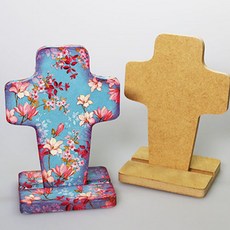 스텐드 십자가 반제품 22.5cm M-02-100, 1개