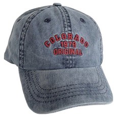 우주아이 아동용 콜로라도 빈티지워싱 볼캡모자