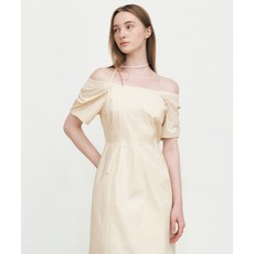 ARTID 스트랩 포인트 투웨이 원피스_BEIGE