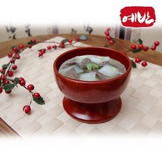 원목 물푸레 탕그릇, 1개