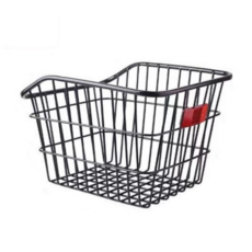 펜타엑스 고강력 자전거 뒷자석 바구니 뒷바구니, 1개, 오픈형 블랙