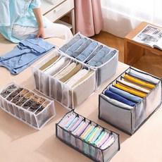 에테르코 칸칸이 옷정리함 서랍 수납정리함 옷정리트레이, 5개, 화이트 중형