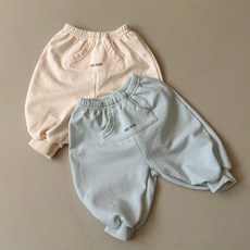 신생아 아기 빈 트레이닝 바지 조거바지