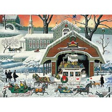Buffalo Games - Charles Wysocki - TWAS' The Twilight Before Christmas - 1 000피스 직소 퍼즐, Buffalo Games - Charles Wysock