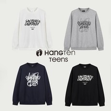 NC신구로점 행텐주니어 행텐틴즈 더블페이스 레터 맨투맨(14560-031-204-07)