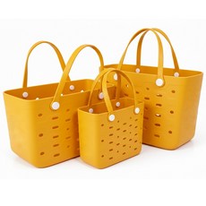 소프트엣지 EVA 경량 젤리백, 옐로우