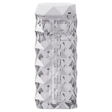HK.sell 제니 크리스탈 무드조명 미니 원통 가습기, 화이트, 파워, 1000ml