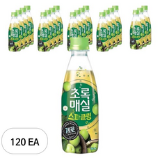 초록매실 스파클링 제로, 350ml, 120개