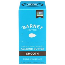 Barney Butter 베어스무스 아몬드 버터 휴대용 17g 비닐포장, 03스무스_204g (17g 12팩), 1개, 360g