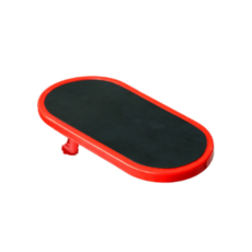 多功能滑輪移動墊板，輕鬆搬運重物，居家收納整理好幫手, 電腦手托架【紅色】, 1個