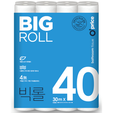 3層捲筒衛生紙, 30m, 40捲, 1包