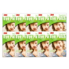 3M 1733 테가덤 아이패치 20매 어린이 눈교정, 10개