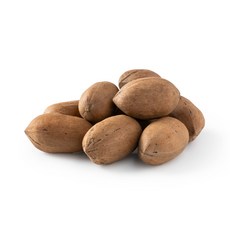 NUTS U.S. - 껍질 있는 피칸 | 통 생 및 무염 NUTS U.S. - Pecans In shell | Whole Raw and Unsalted | No Added F, 2파운드(1팩), 1개