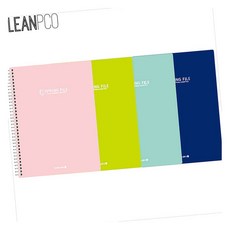 MN 클리어화일 40p 1개 a4클리어파일, 라임