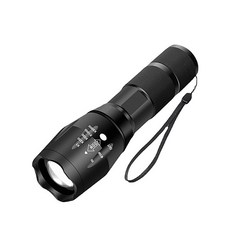 XML-T6 손전등 18650 AAA건전지 겸용 후레쉬 랜턴 LED, 1개