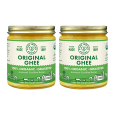 Pure Indian Foods 퓨어인디안푸드 오가닉 기버터 220g 2팩, 2개