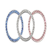 자동차버튼링 카악세사리 큐빅 버튼커버 자동차 스타트 버튼링 큐빅 악세서리+셀러팩토리Shop, 핑크