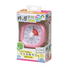 SONiC 時感 JIKKAN TIMER 兒童學習可視化倒數定時器，靜音專注力培養, 粉色, 1個