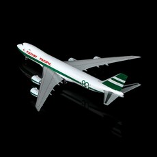 YY Wings 캐세이퍼시픽 80주년 B747-8F B-LJE 화물 카고 비행기 항공기 모형 다이캐스트 1:400, 표준 버전 YY74809