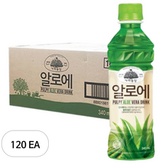 가야농장 알로에주스, 340ml, 120개