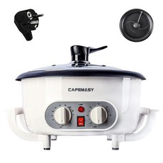 가정용 로스터기 원두 기계 로스팅 커피로스터, 1개, 온도조절+시간설정