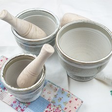 국산 깨갈이 절구공이 방망이 세트 마늘 절구통, 1개