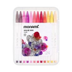 모나미 프러스펜 3000 48종 세트, 혼합색상, 1개