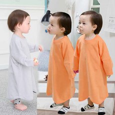 [미로아띠]베이비 키즈 주니어 4계절 홈웨어 슬립티 한벌로 입는 편안한 실내복 수면조끼 수면가디건