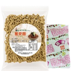 蘇伯 蕎麥麵 意麵 刀削麵 關廟麵 80g 非油炸, 1套, 蕎麥麵 80g+郭媽媽麻醬35g, 115g