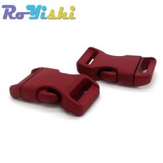 파라코드 팔찌백백용 개팩 플라스틱 윤곽 측면 릴리스, 1개, 3. Brown