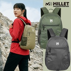 밀레 [사계절] 남여 공용 15L 무게감이 거의 느껴지지 않을 만큼 가벼운 초 경량 15L 등산 배낭 백팩, 카키