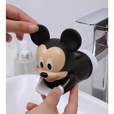 에그미 디즈니 캐릭터 미키마우스 미니 수도꼭지 익스텐션 물튀김 방지, 1개