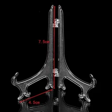 3인치5인치 7 인치9인치 사진 프레임 플라스틱 이젤 스탠드 그림 디스플레이 투명 케이스 홀더 패션 예술, 01 3-