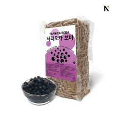 네이쳐티 타피오카 펄 보바2.0 타피오카펄 1kg 버블티, 1개