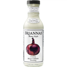 Briannas 크리미 블루 치즈 드레싱, 355ml, 1개