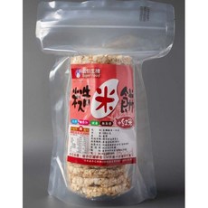 雲川生機 糙米紅米米餅 100g, 1個, 紅糙米餅
