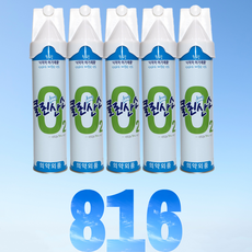 휴대용 산소캔 수면건강 새집 클린산소 816mL, 5개