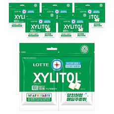 롯데 자일리톨 껌 오리지날 115g 리필 x 6개