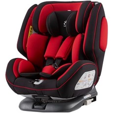 恩寶 旋轉汽座 isofix/安全帶兩用 通風型 嬰兒汽車座椅 0-12歲, 賽車紅