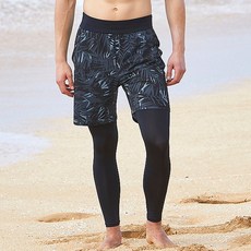 에어워크서프 남성래쉬가드 반바지레깅스 YAWe4211